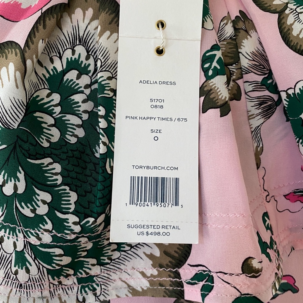 Tory Burch Adelia Floral Wrap Dress XS - Picture 16 of 16